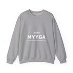 MYYGA - Make Yahweh And Yeshua Great Again - sweatshirt | Religious typography crewneck