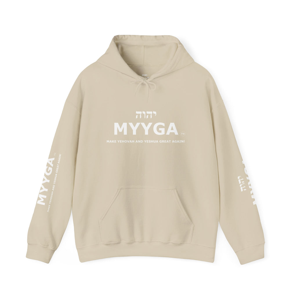 MYYGA - Make Yehovah And Yeshua Great AGain Unisex Heavy Blend™ Hooded Sweatshirt