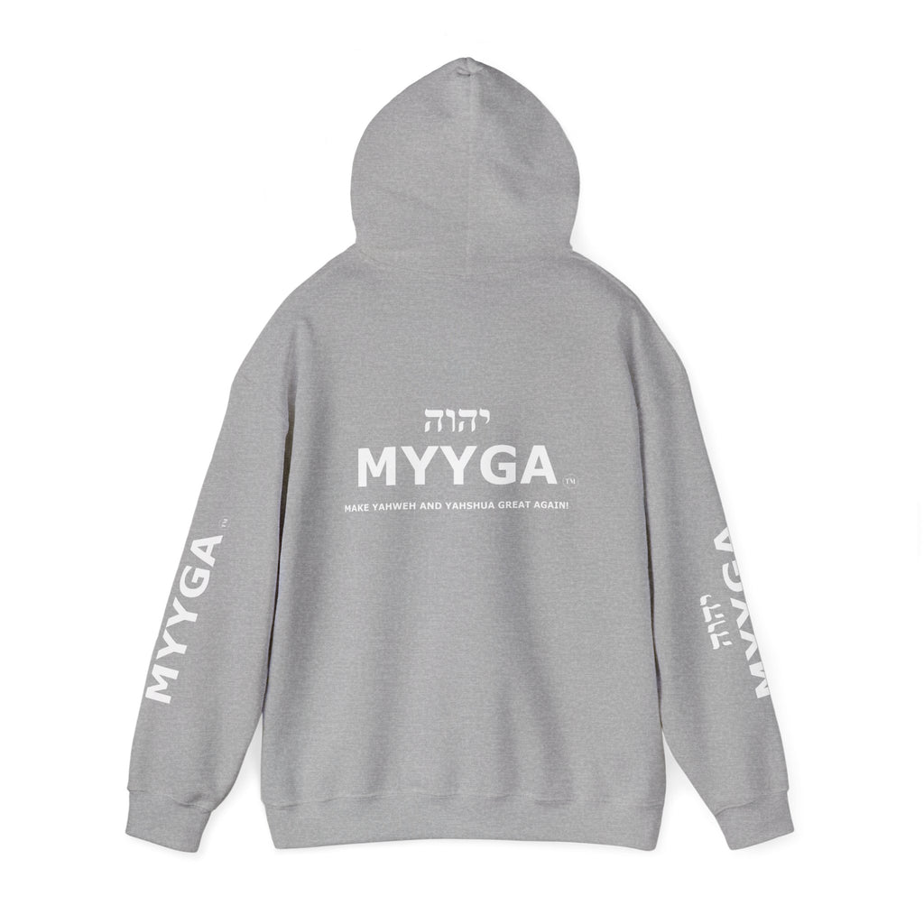 MYYGA - Make Yahweh And Yeshua Great Again Unisex Heavy Blend™ Hooded Sweatshirt