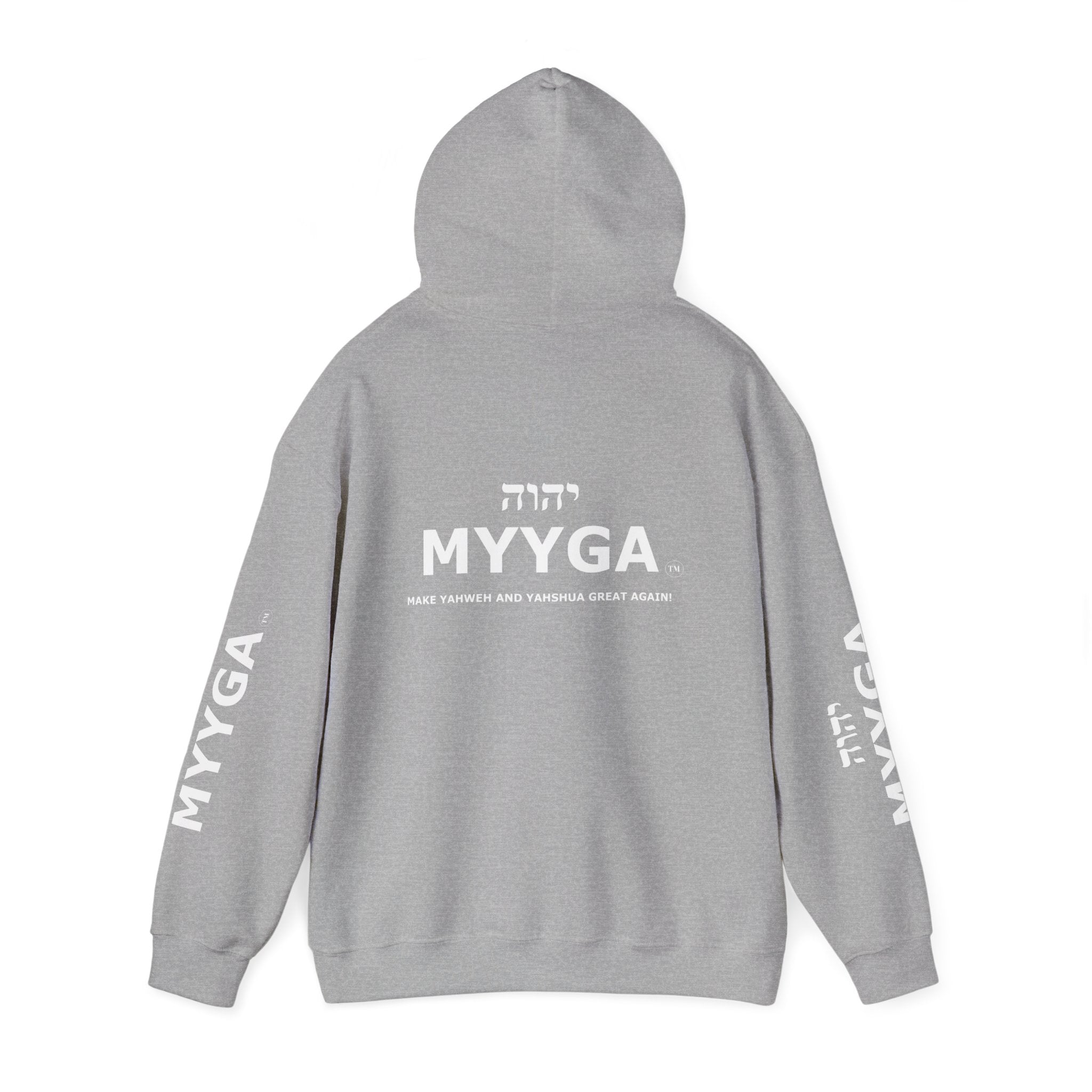 MYYGA - Make Yahweh And Yeshua Great Again Unisex Heavy Blend™ Hooded Sweatshirt