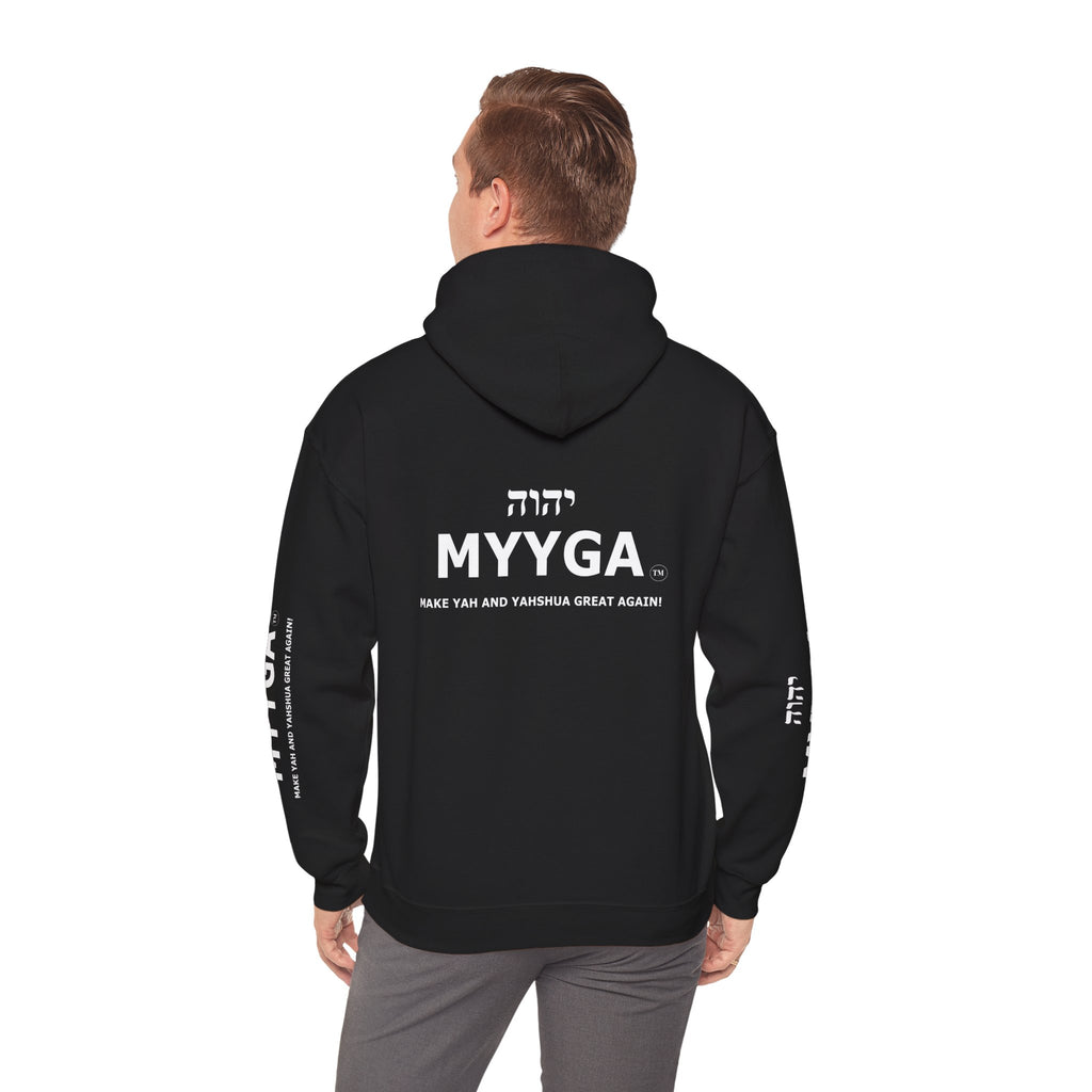 MYYGA - Make Yah And Yeshua Great AGain Unisex Heavy Blend™ Hooded Sweatshirt