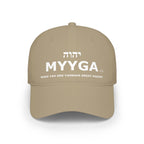 MYYGA - Make Yah And Yeshua Great Again - distressed logo Classic Dad Cap | vintage embroidered baseball hat