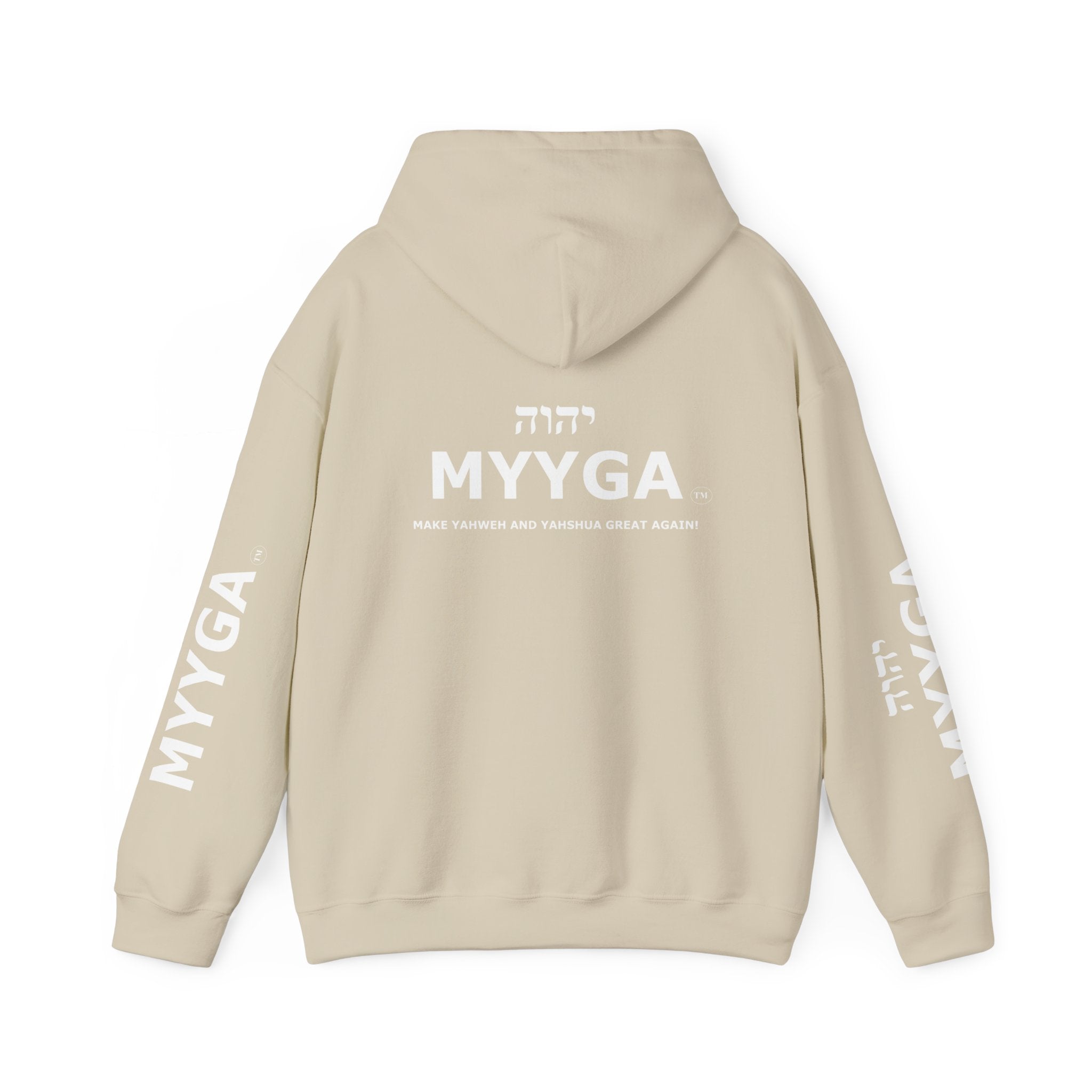 MYYGA - Make Yahweh And Yeshua Great Again Unisex Heavy Blend™ Hooded Sweatshirt