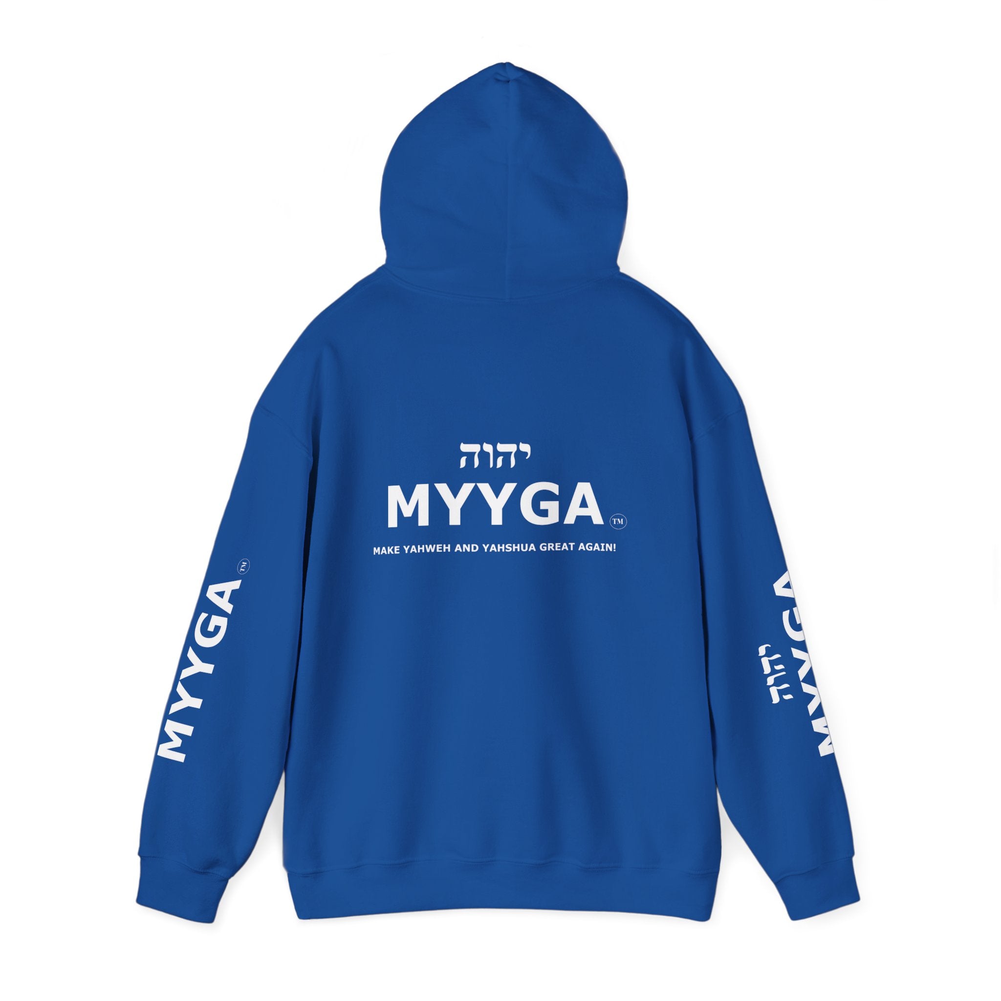 MYYGA - Make Yahweh And Yeshua Great Again Unisex Heavy Blend™ Hooded Sweatshirt