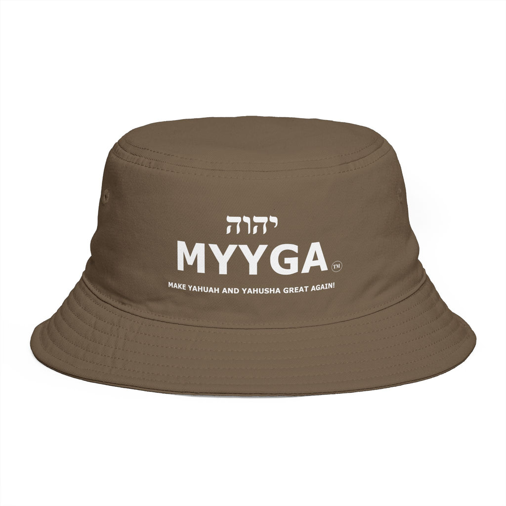 MYYGA Bucket Hat — "Make Yahuah and Yahusha Great Again"  Statement Hat