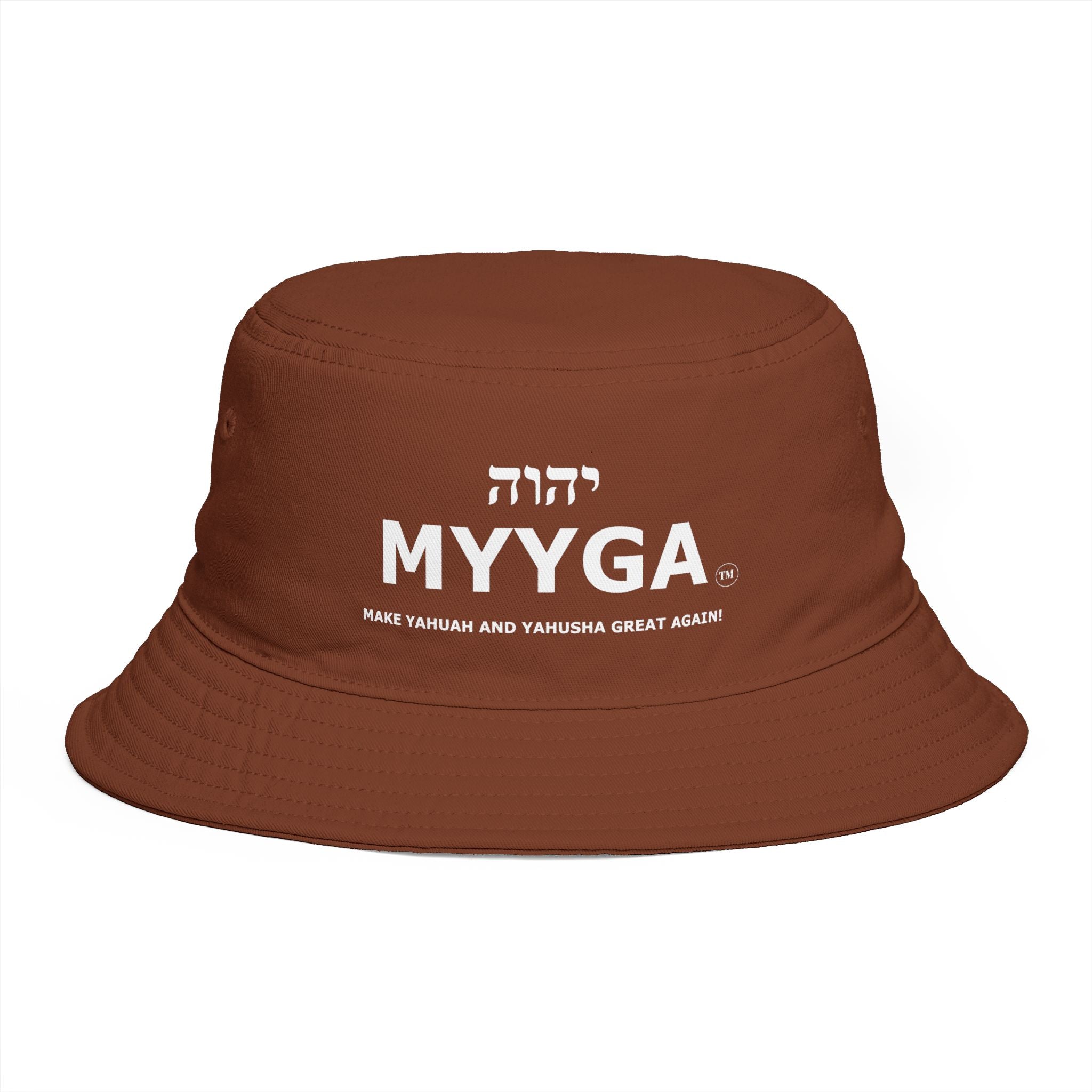 MYYGA Bucket Hat — "Make Yahuah and Yahusha Great Again"  Statement Hat