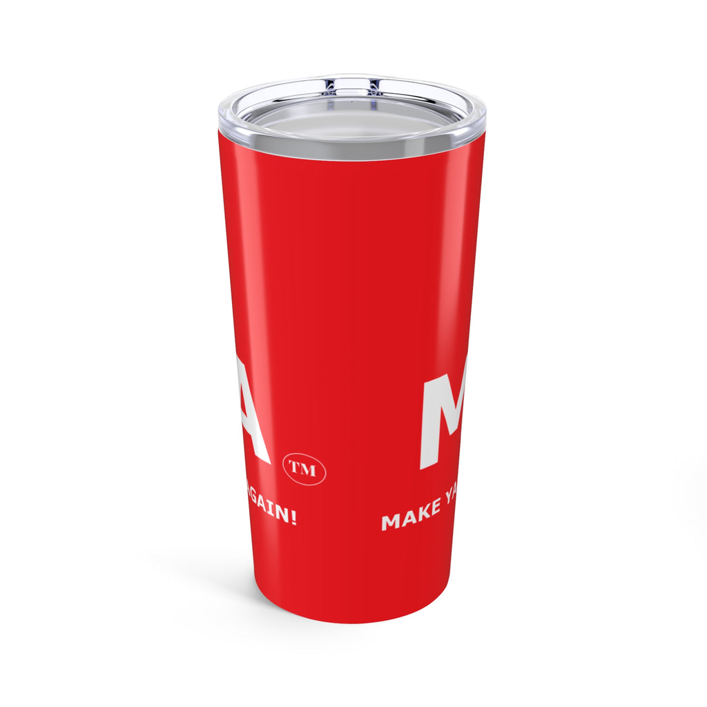 MYYGA - Make Yahuah And Yahusha Great Again - Tumbler 20oz | Red Scripture Design