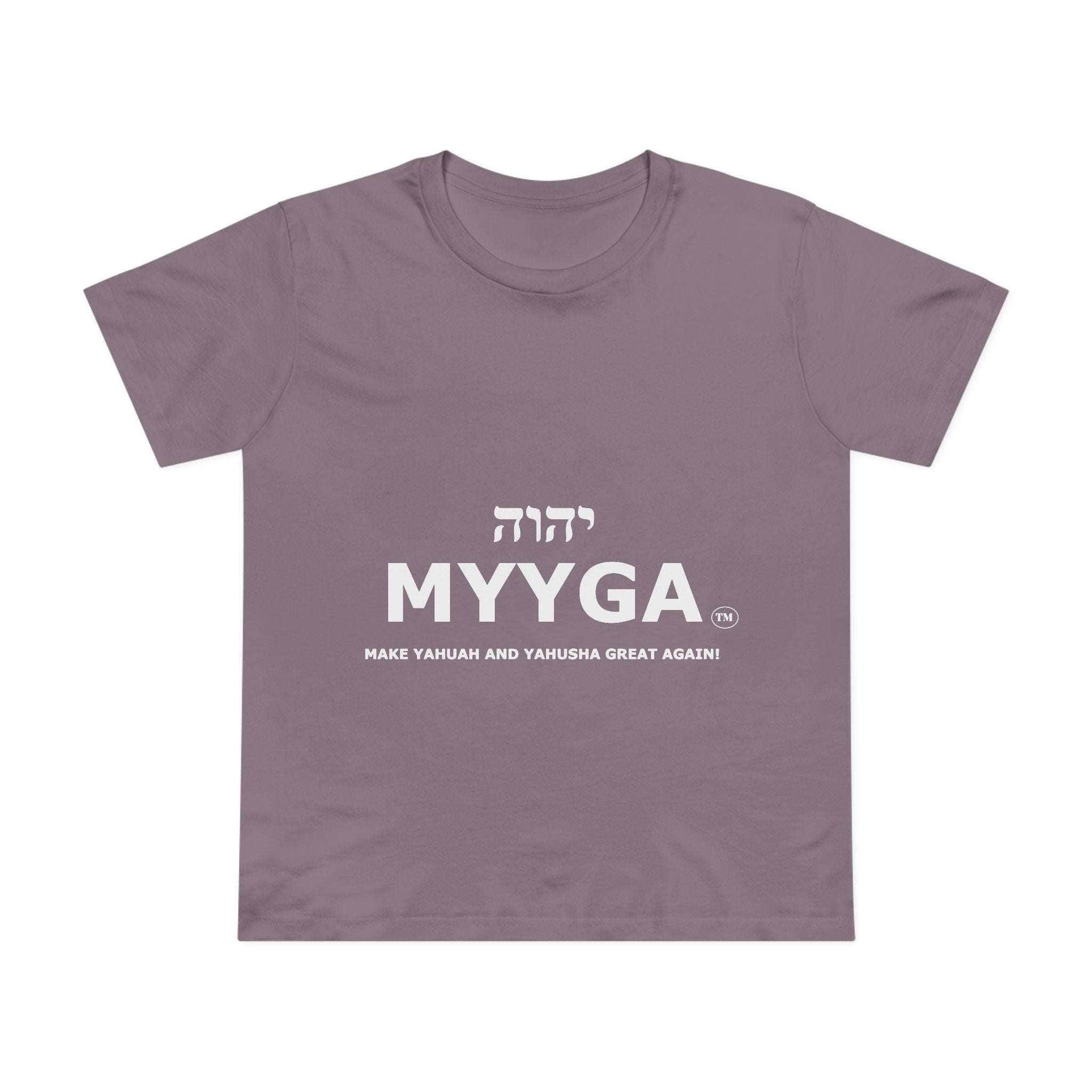 Maple Leaf Women’s Tee — Make Yahuah and Yahusha Great Again