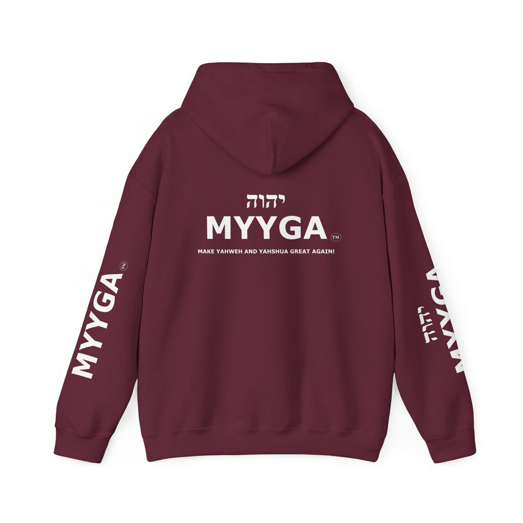 MYYGA - Make Yahweh And Yeshua Great Again Unisex Heavy Blend™ Hooded Sweatshirt