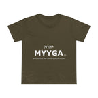 Maple Leaf Women’s Tee — Make Yahuah and Yahusha Great Again