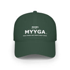 MYYGA - Make Yahweh And Yeshua Great Again - distressed logo Classic Dad Cap | vintage embroidered baseball hat