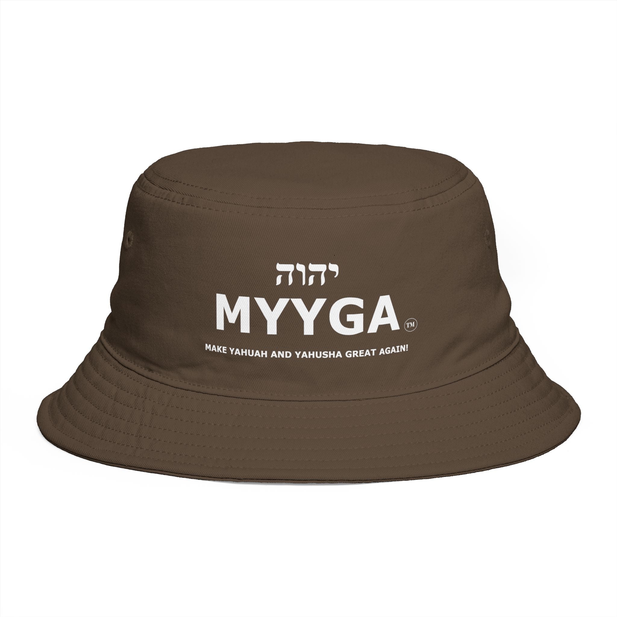 MYYGA Bucket Hat — "Make Yahuah and Yahusha Great Again"  Statement Hat