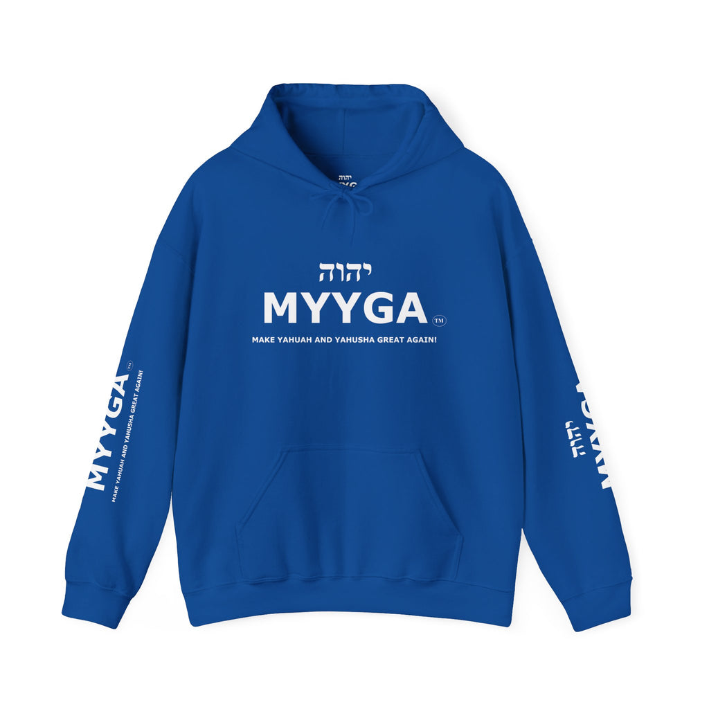 MYYGA - Make Yahuah And Yahusha Great AGain Unisex Heavy Blend™ Hooded Sweatshirt