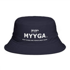 MYYGA - Make Yahweh And Yahshua Great Again - Solid Red Bucket Hat | All-Over Print Bucket Hat