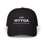 MYYGA - Make Yahweh And Yahshua Great Again - distressed logo Classic Dad Cap | vintage embroidered baseball hat