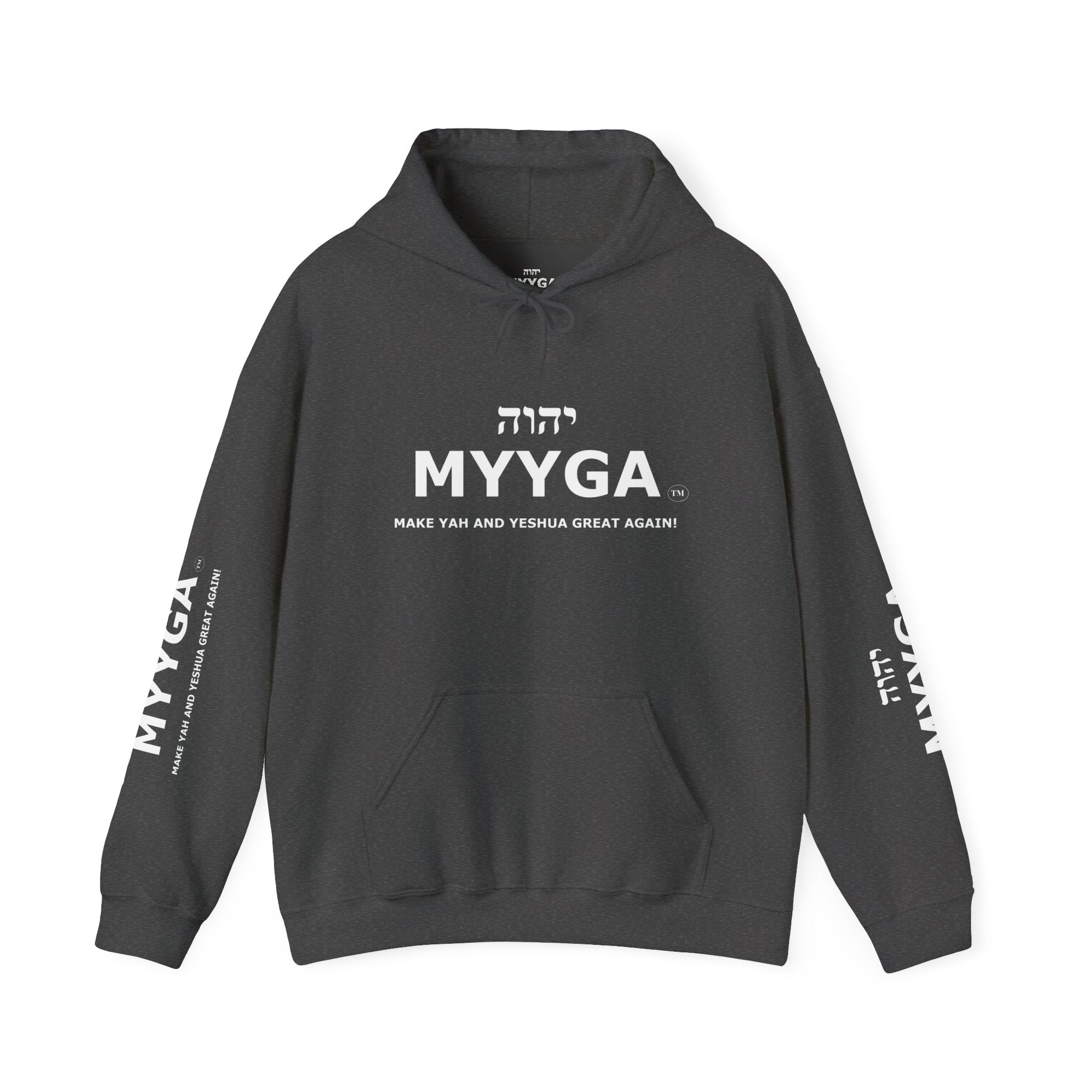 MYYGA - Make Yah And Yahshua Great AGain Unisex Heavy Blend™ Hooded Sweatshirt