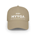 MYYGA - Make Yahuah And Yahusha Great Again - distressed logo Classic Dad Cap | vintage embroidered baseball hat