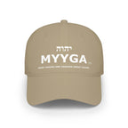 MYYGA - Make Yahuah And Yahusha Great Again - distressed logo Classic Dad Cap | vintage embroidered baseball hat