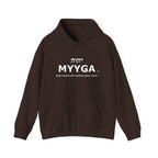 MYYGA - Make Yahweh And Yahshua Great Again - hooded sweatshirt with front design only
