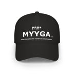 MYYGA - Make Yahweh And Yahshua Great Again - distressed logo Classic Dad Cap | vintage embroidered baseball hat