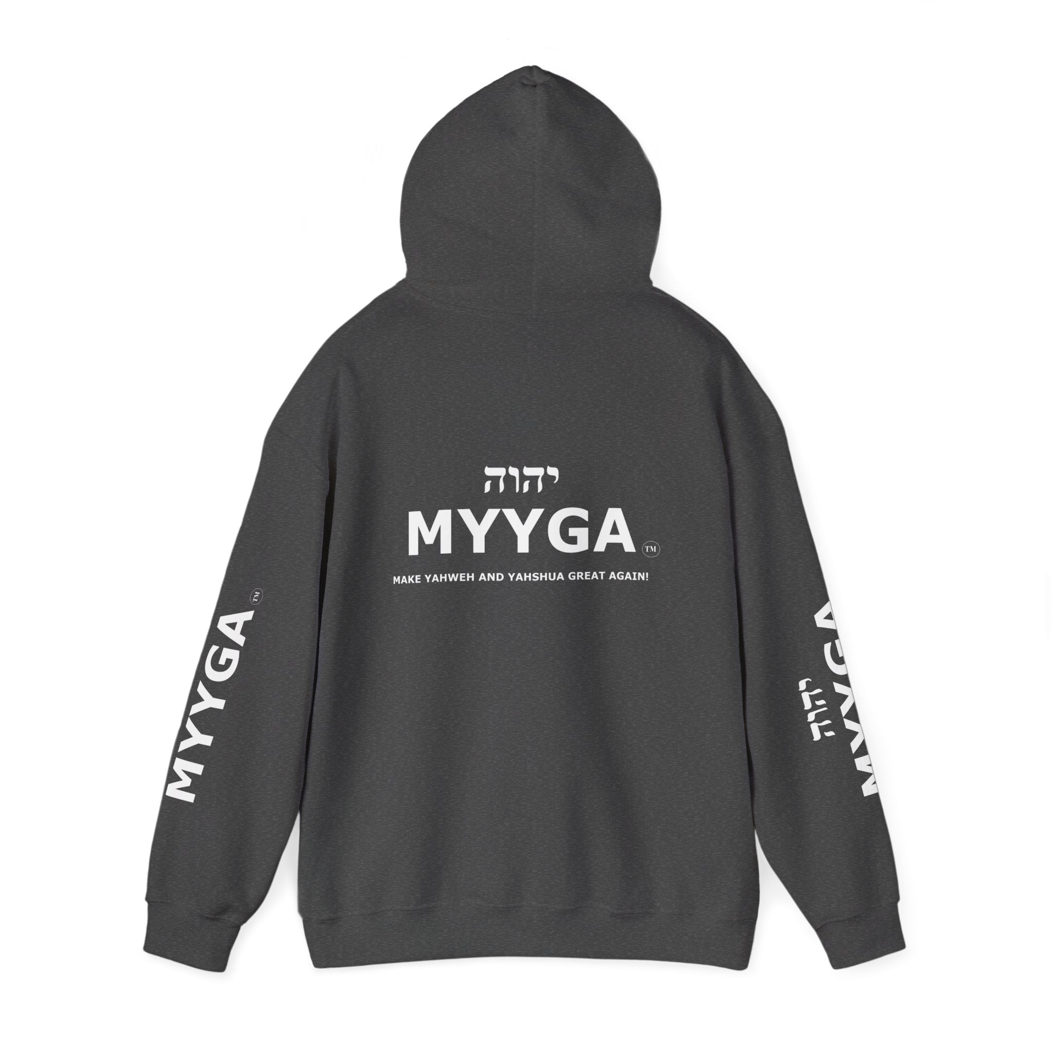 MYYGA - Make Yahweh And Yeshua Great Again Unisex Heavy Blend™ Hooded Sweatshirt