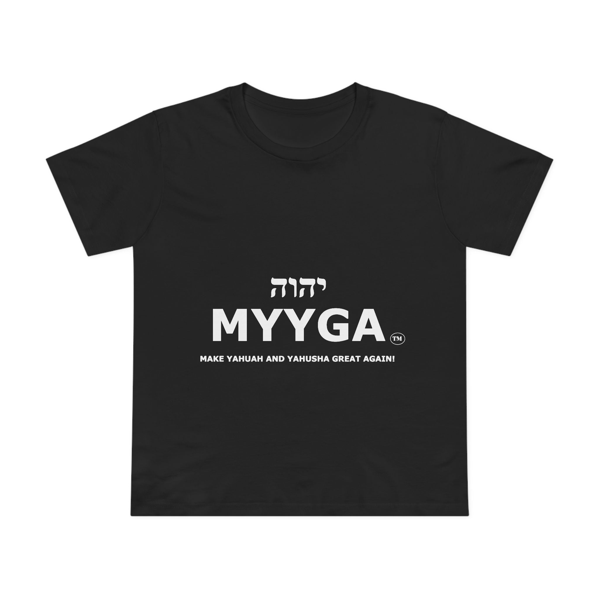 Maple Leaf Women’s Tee — Make Yahuah and Yahusha Great Again