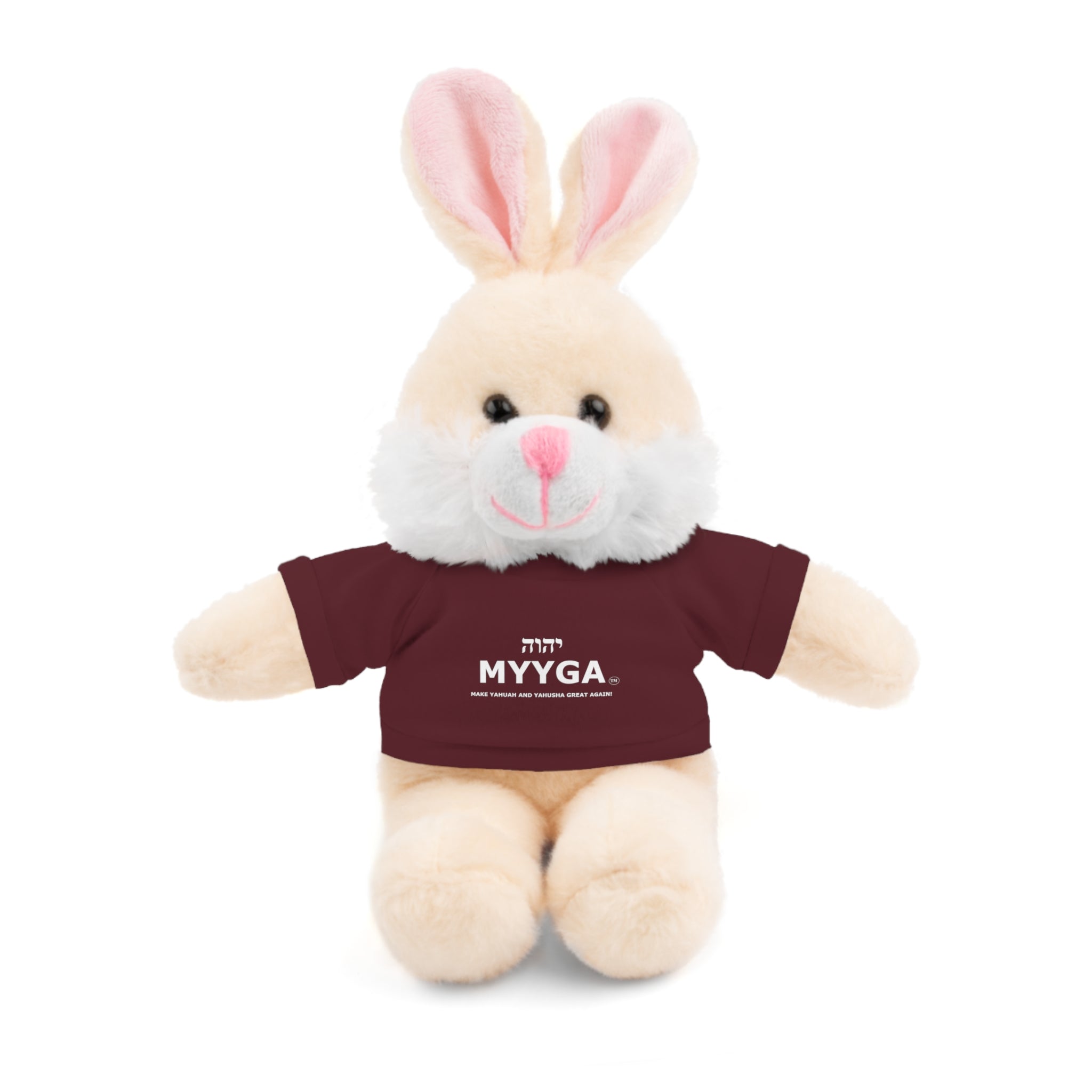 MYYGA - Make Yahuah And Yahusha Great Again - Teddy Bear with Tee Plush