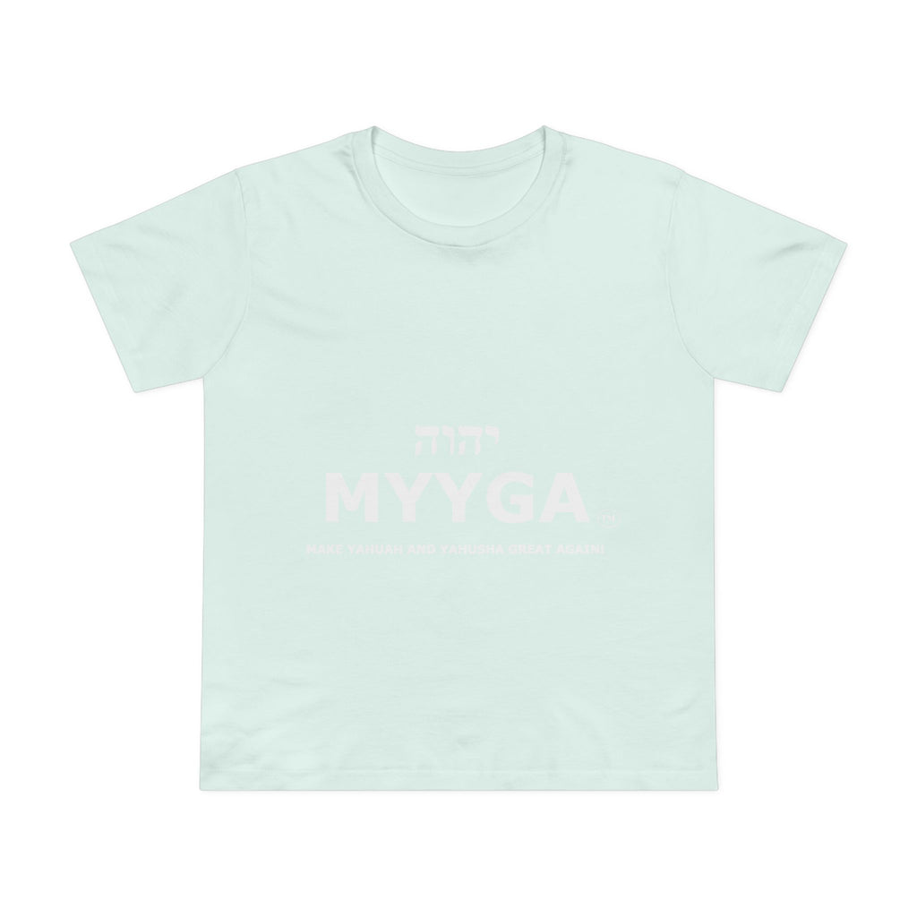 Maple Leaf Women’s Tee — Make Yahuah and Yahusha Great Again