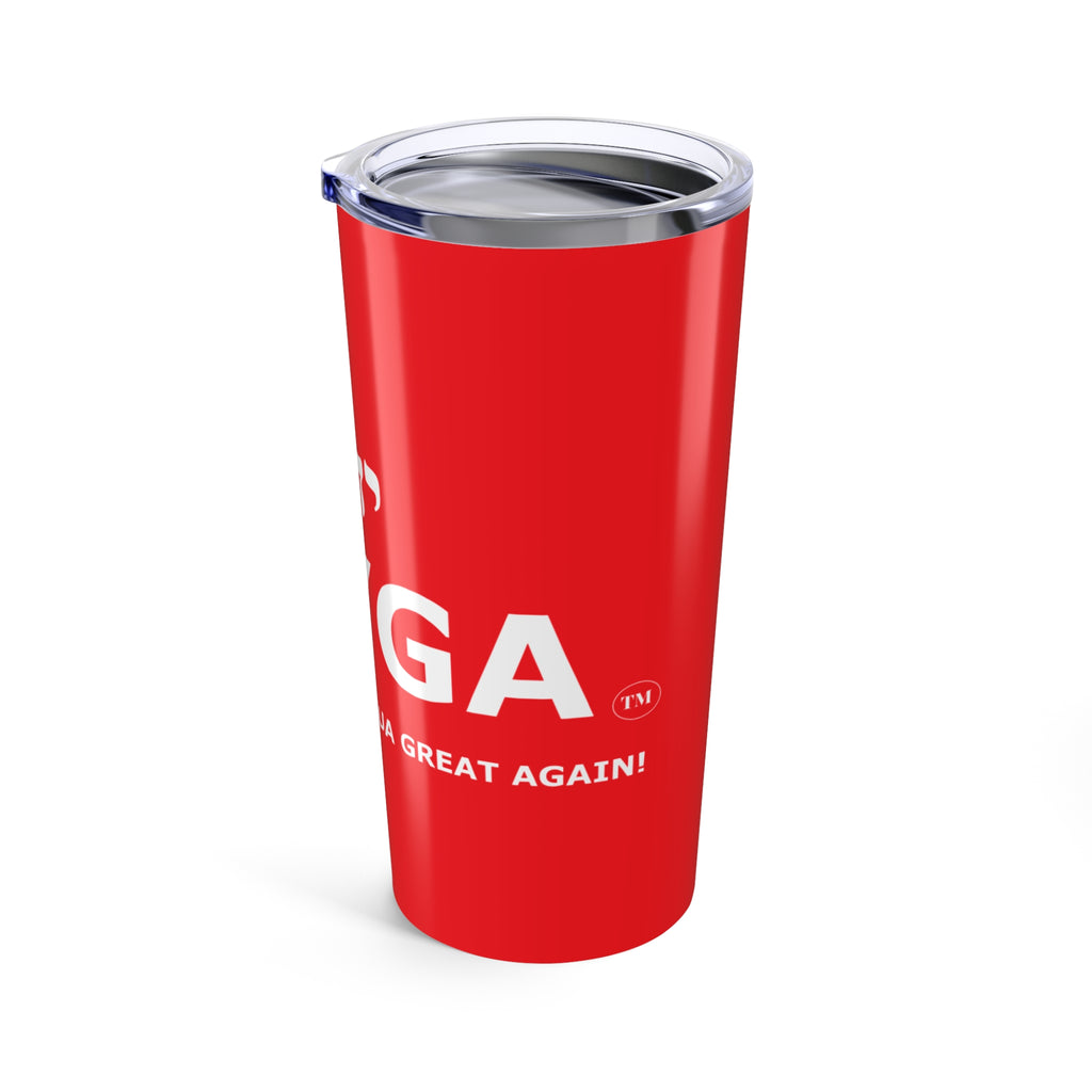 MYYGA - Make Yah And Yeshua Great Again - Tumbler 20oz | Red Scripture Design