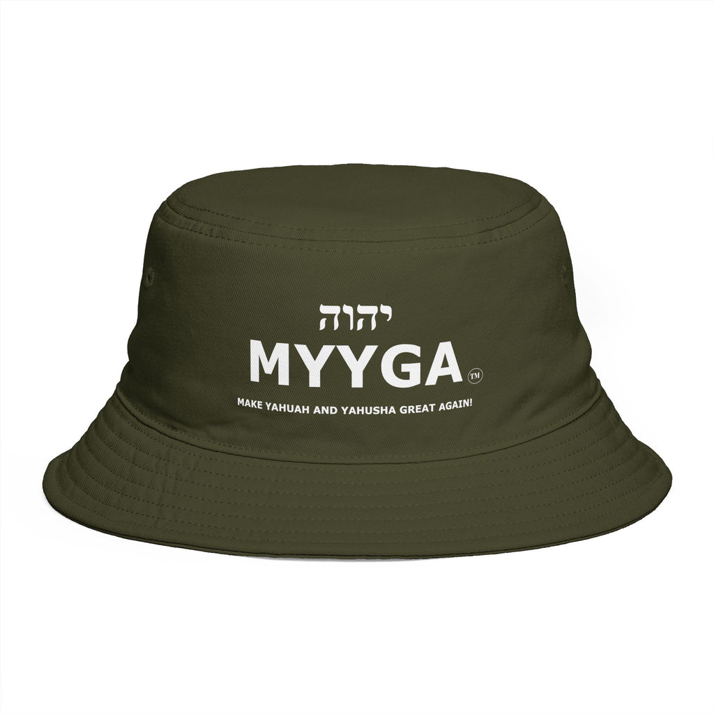 MYYGA Bucket Hat — "Make Yahuah and Yahusha Great Again"  Statement Hat