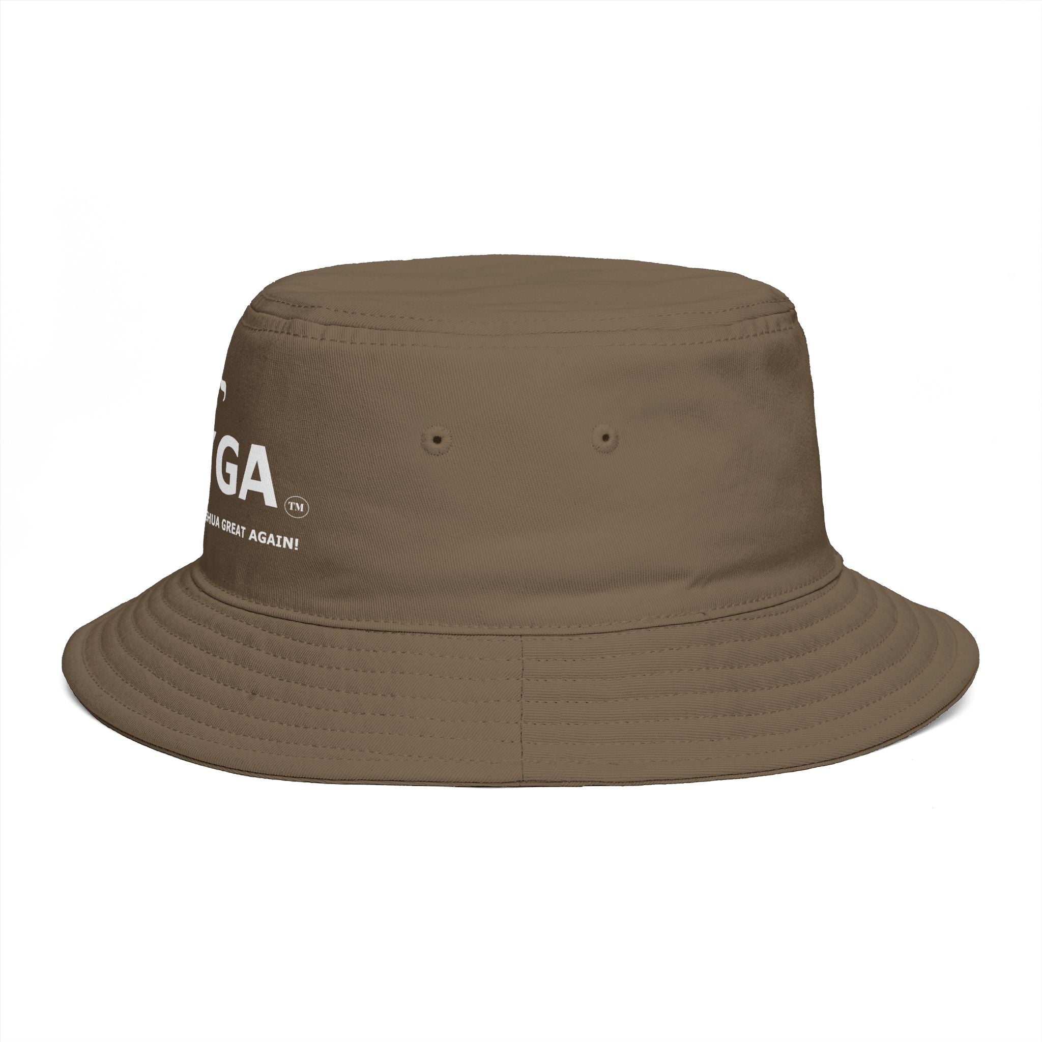MYYGA - Make Yahweh And Yahshua Great Again - Solid Red Bucket Hat | All-Over Print Bucket Hat