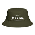MYYGA - Make Yahweh And Yahshua Great Again - Solid Red Bucket Hat | All-Over Print Bucket Hat