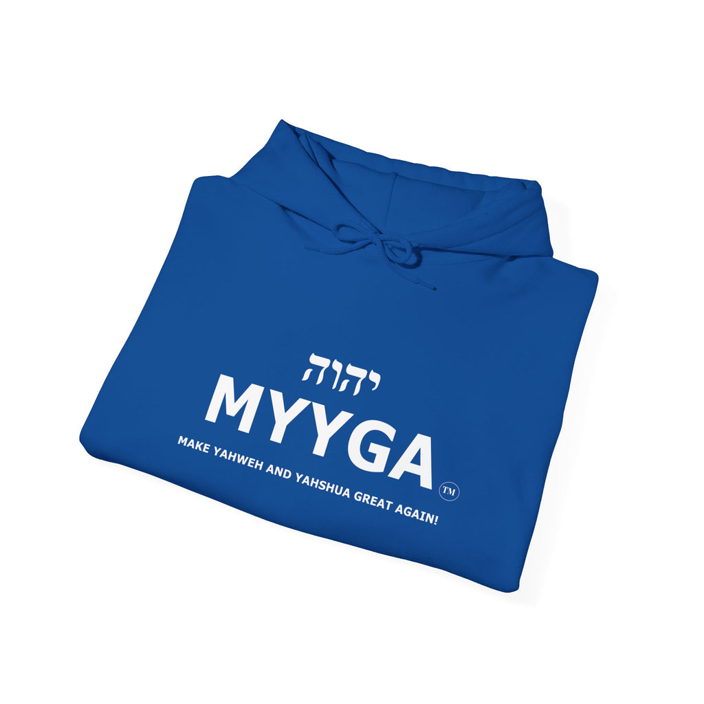 MYYGA - Make Yahweh And Yeshua Great Again Unisex Heavy Blend™ Hooded Sweatshirt
