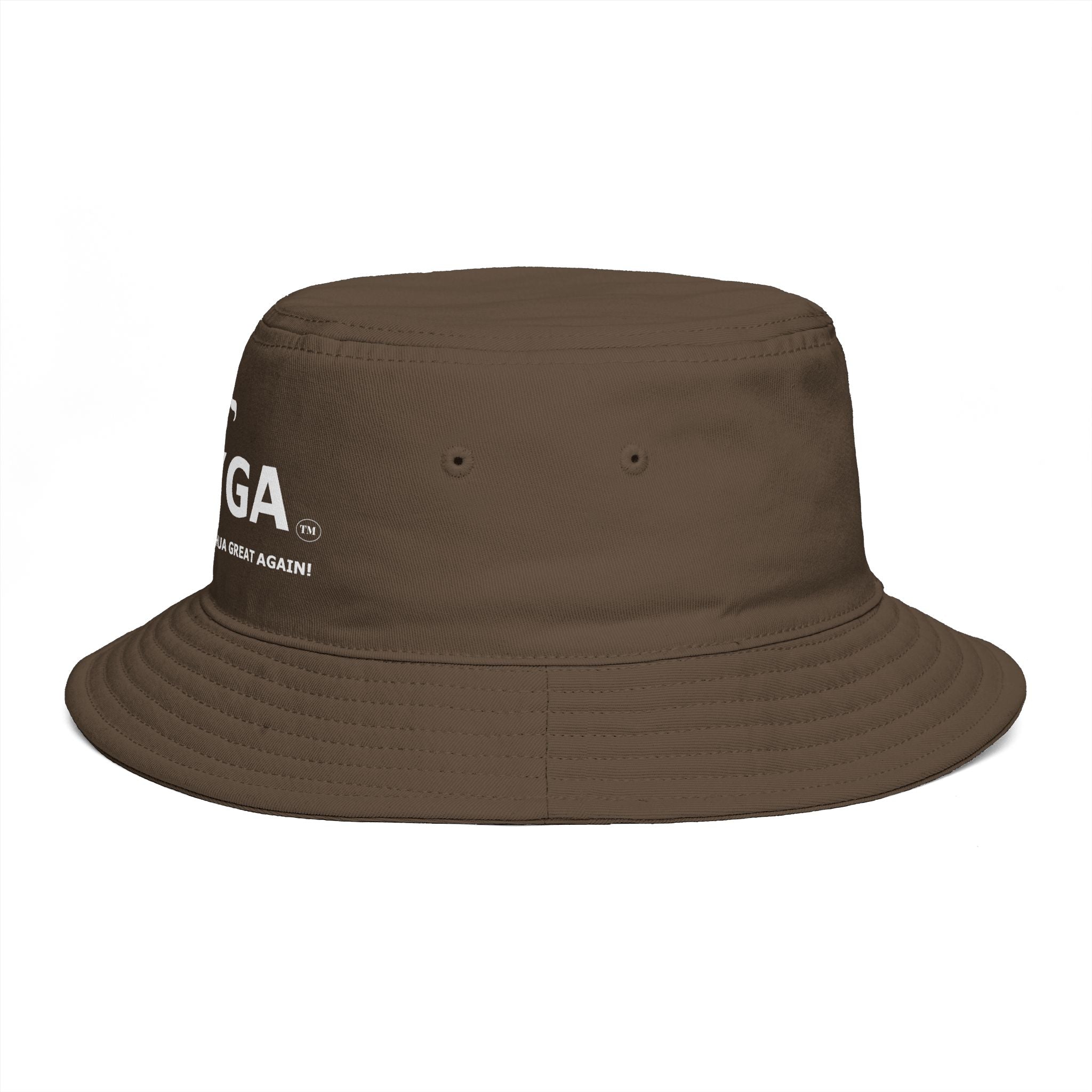 MYYGA - Make Yah And Yeshua Great Again - Solid Red Bucket Hat | All-Over Print Bucket Hat