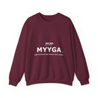 MYYGA - Make Yehovah And Yeshua Great Again - sweatshirt | Religious typography crewneck