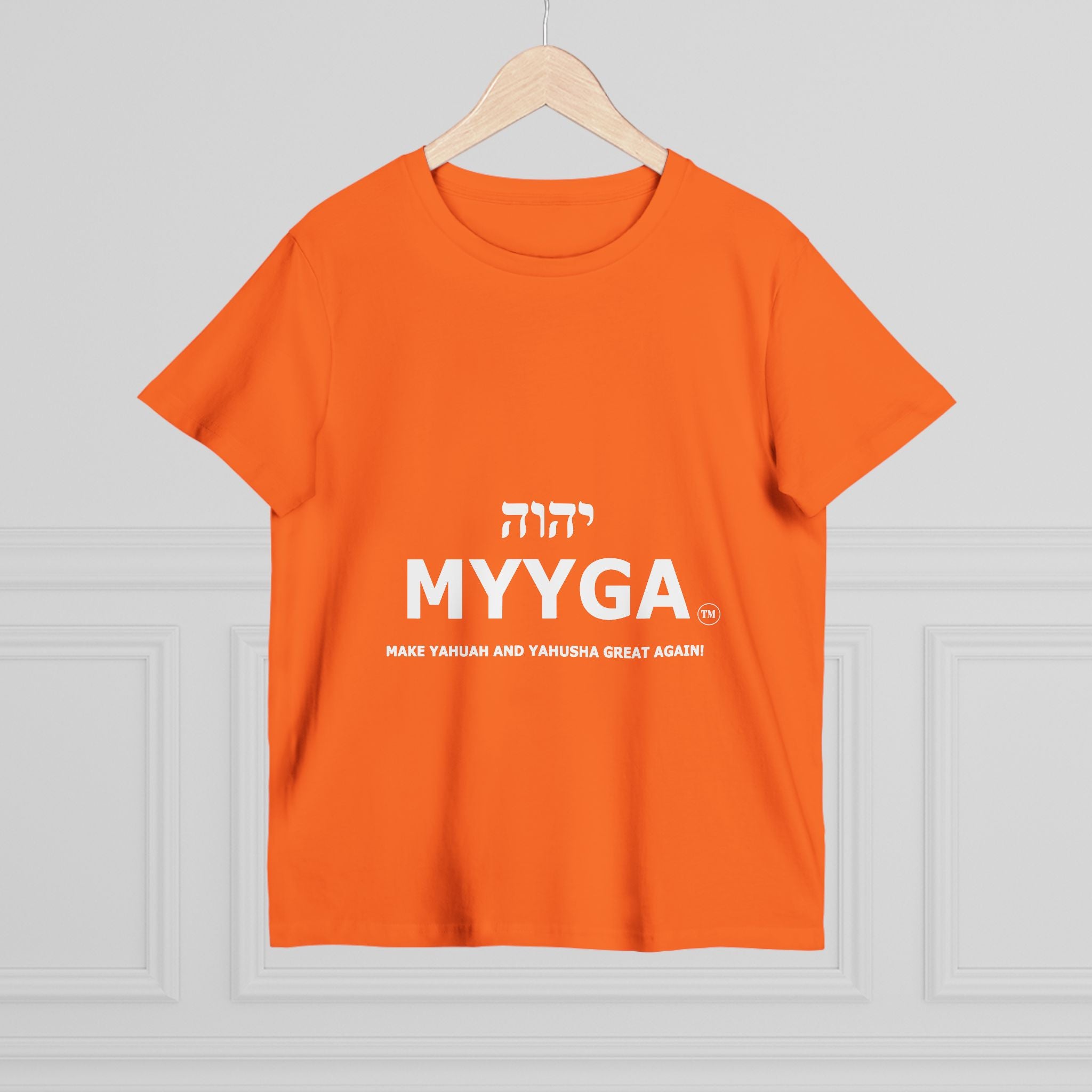 Maple Leaf Women’s Tee — Make Yahuah and Yahusha Great Again