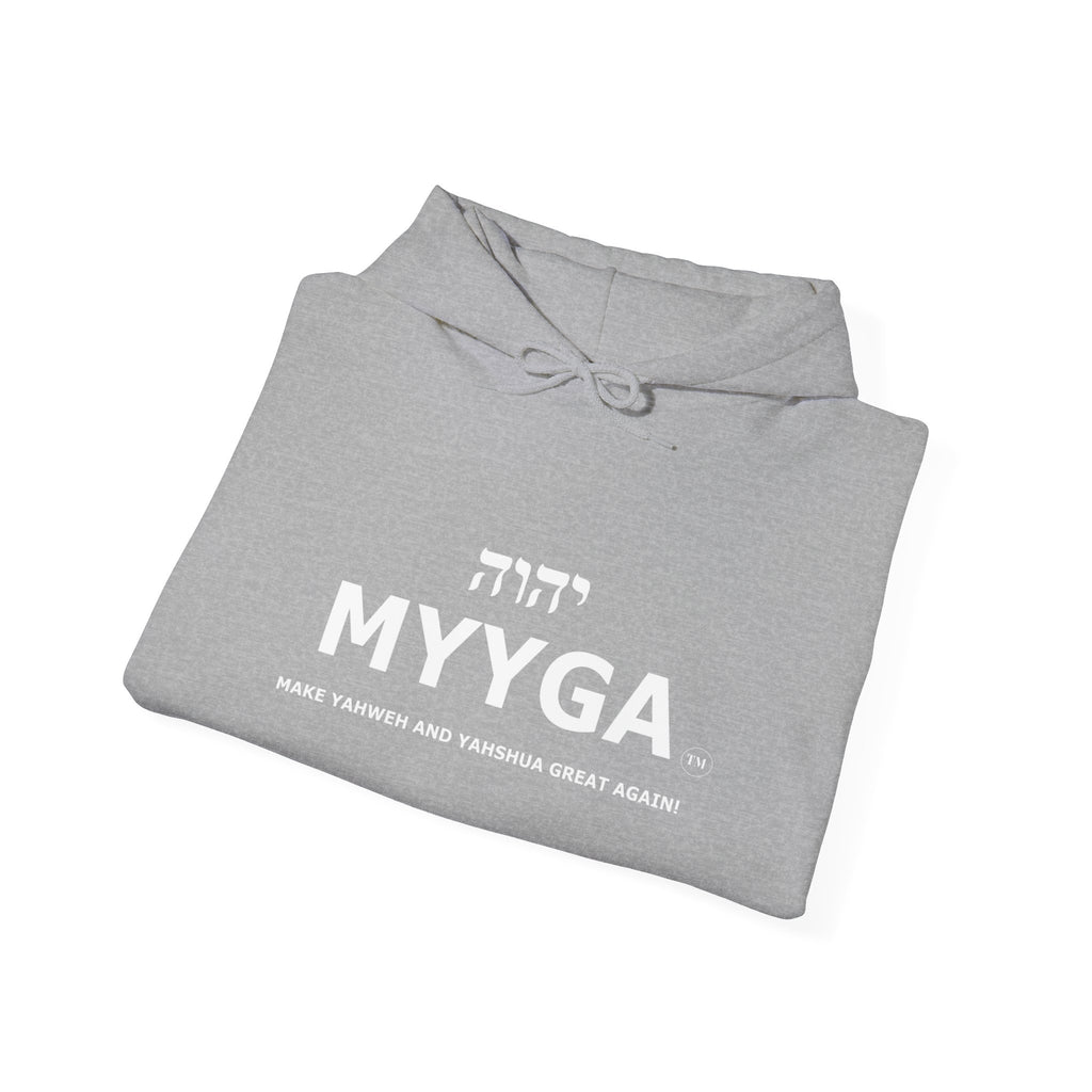 MYYGA - Make Yahweh And Yeshua Great Again Unisex Heavy Blend™ Hooded Sweatshirt