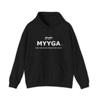 MYYGA - Make Yahweh And Yahshua Great Again - hooded sweatshirt with front design only