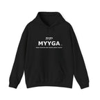 MYYGA - Make Yehovah And Yeshua Great Again - hooded sweatshirt with front design only