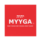 MYYGA - Make Yahuah And Yahusha Great Again - Hebrew Logo Car Magnet |