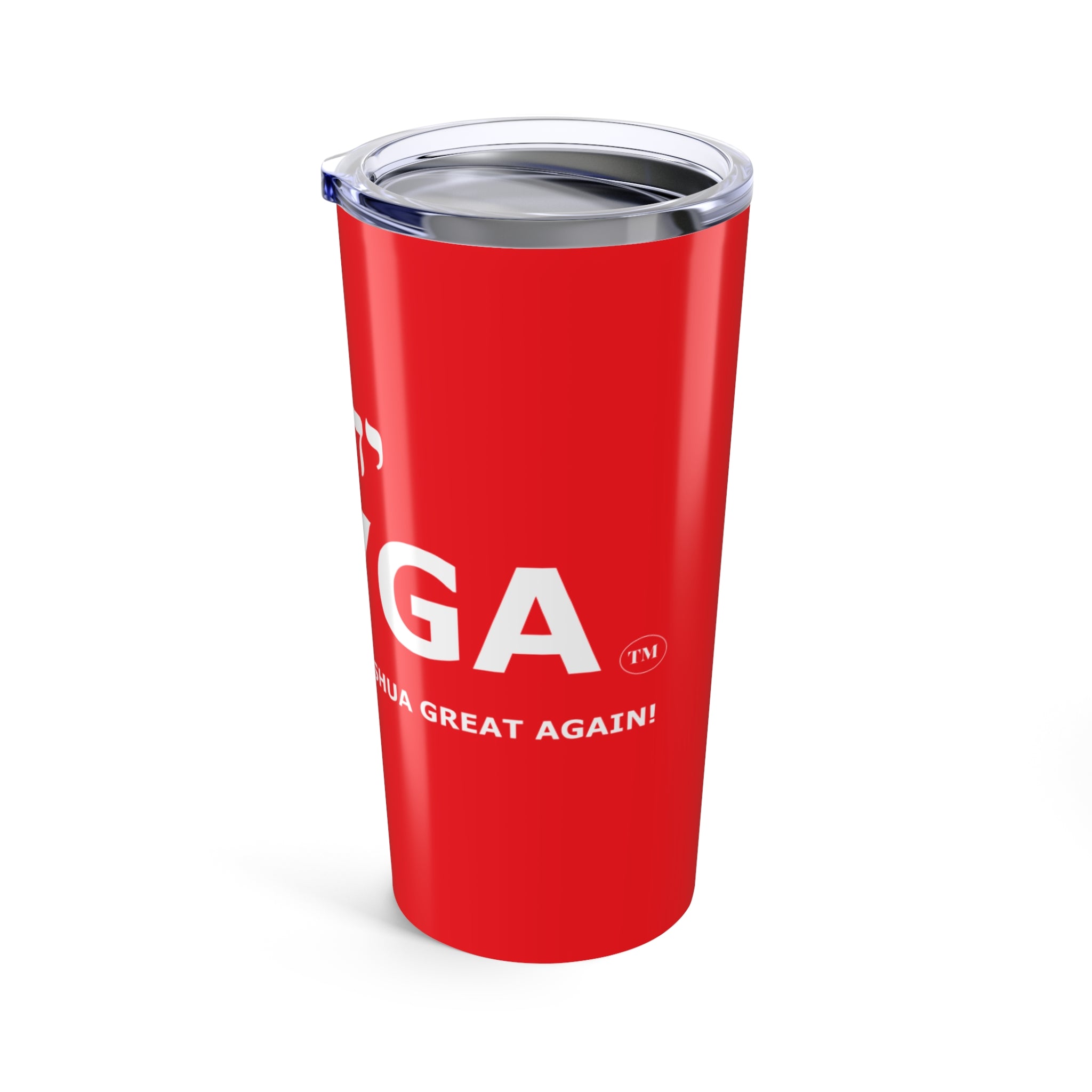 MYYGA - Make Yehovah And Yeshua Great Again - Tumbler 20oz | Red Scripture Design