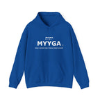 MYYGA - Make Yahweh And Yeshua Great Again - hooded sweatshirt with front design only