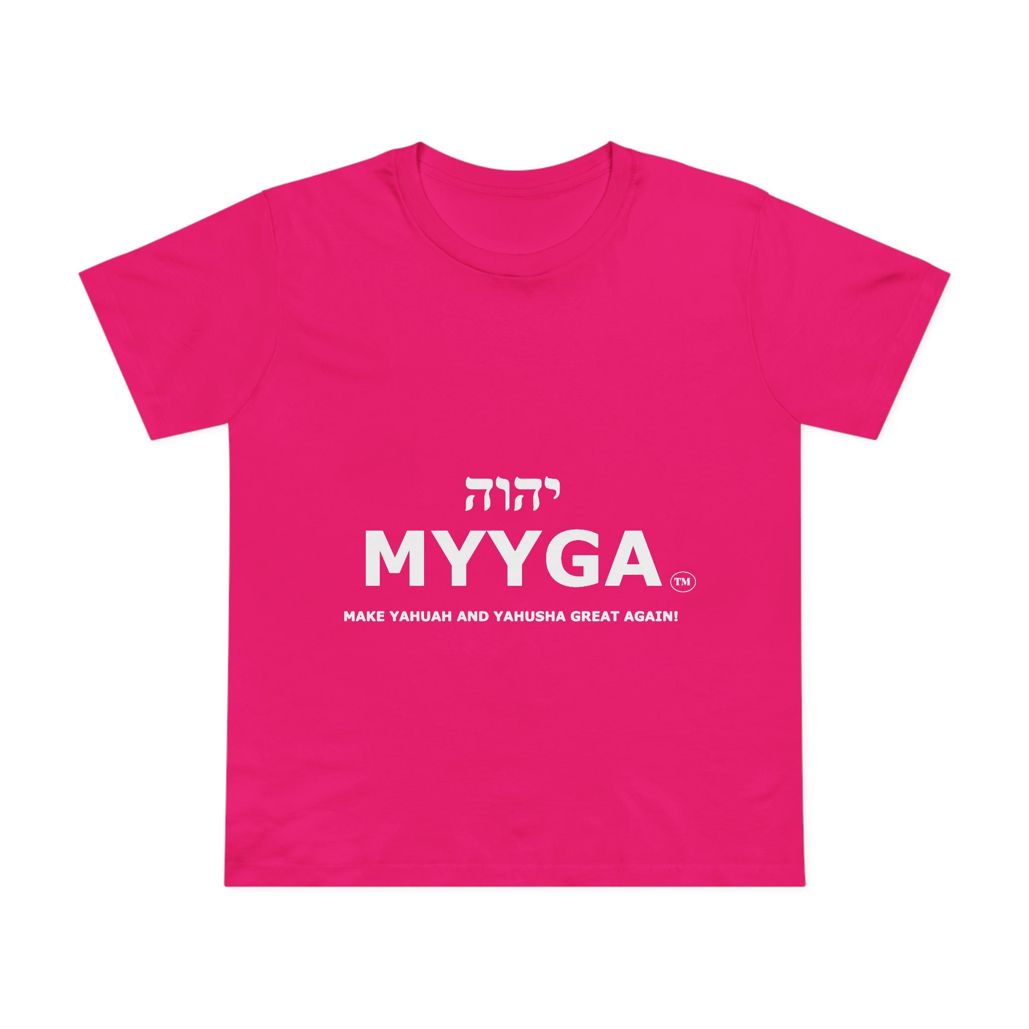Maple Leaf Women’s Tee — Make Yahuah and Yahusha Great Again