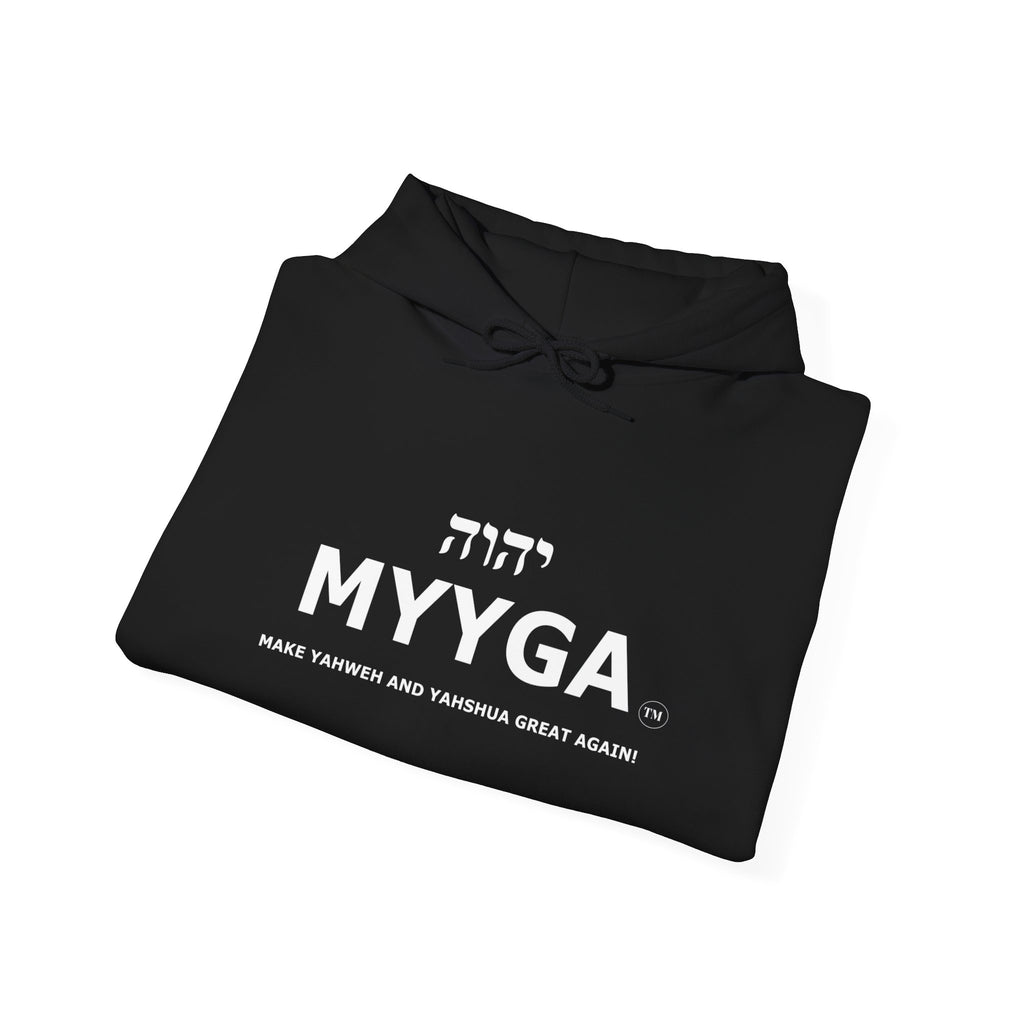 MYYGA - Make Yahweh And Yeshua Great Again Unisex Heavy Blend™ Hooded Sweatshirt
