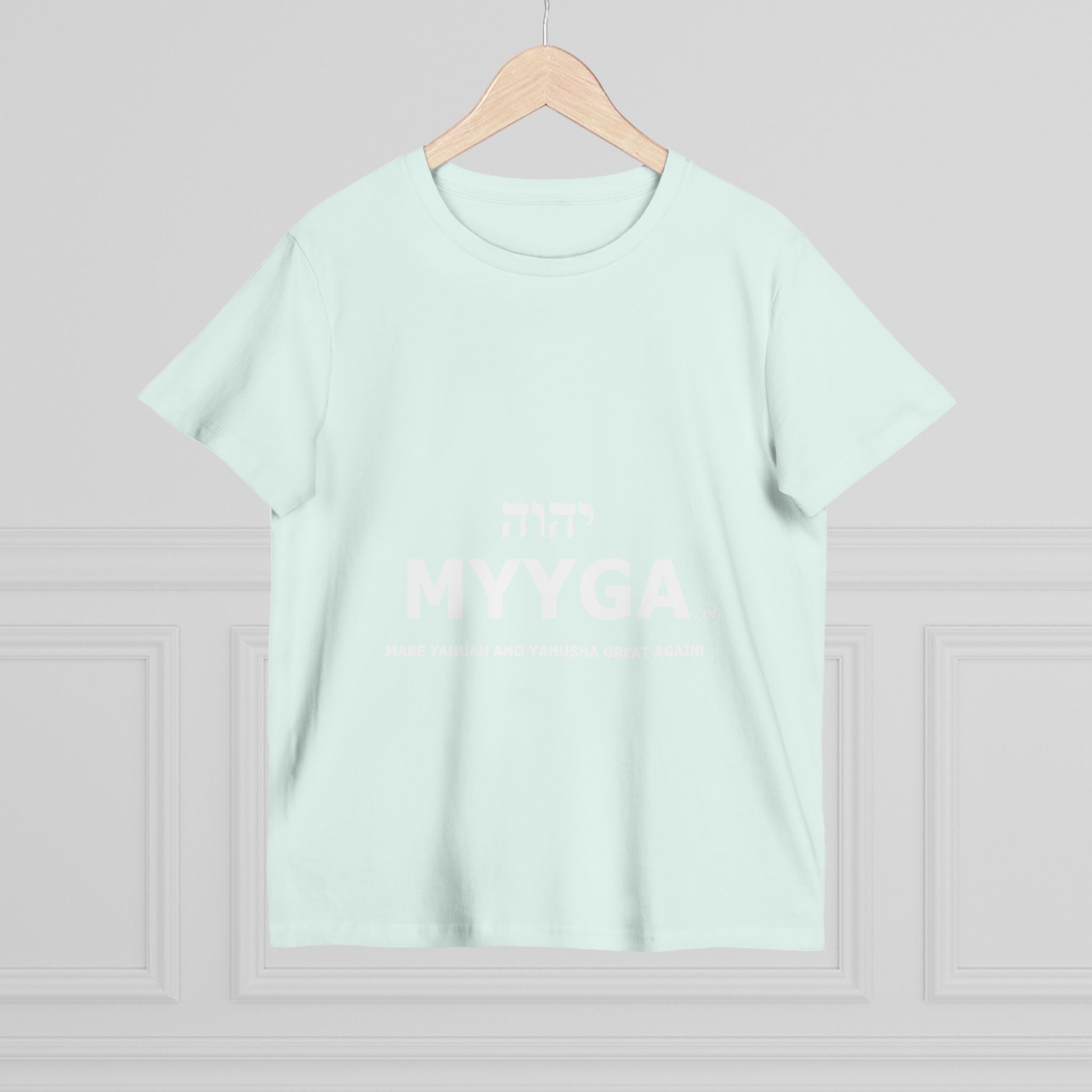 Maple Leaf Women’s Tee — Make Yahuah and Yahusha Great Again