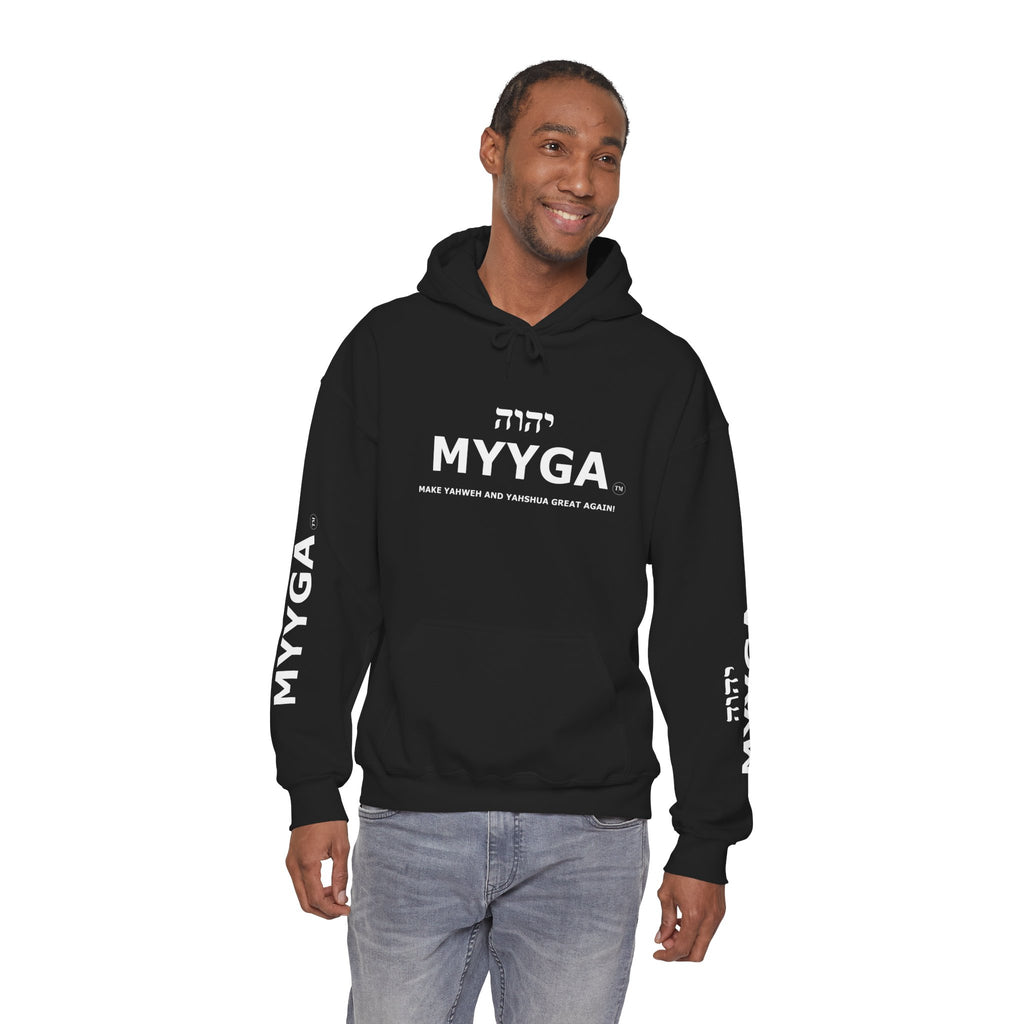 MYYGA - Make Yahweh And Yeshua Great Again Unisex Heavy Blend™ Hooded Sweatshirt