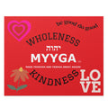 MYYGA - Make Yehovah And Yeshua Great Again - Puzzle | red logo Hebrew text, jigsaw