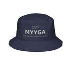 MYYGA - Make Yah And Yeshua Great Again - Embroidered Bucket Hat | Distressed Logo, Streetwear