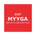 MYYGA - Make Yah And Yeshua Great Again - Hebrew Logo Car Magnet |