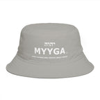 MYYGA - Make Yahweh And Yahshua Great Again - Solid Red Bucket Hat | All-Over Print Bucket Hat